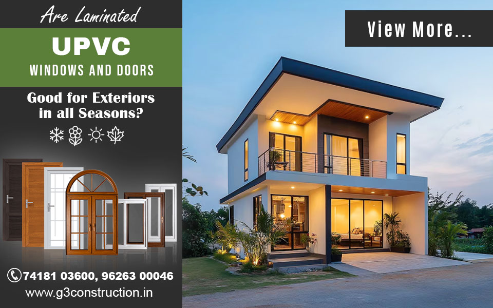 G3 Construction - Individual House, Duplex Villa, Apartment Construction Company in Chitlapakkam, Chennai.