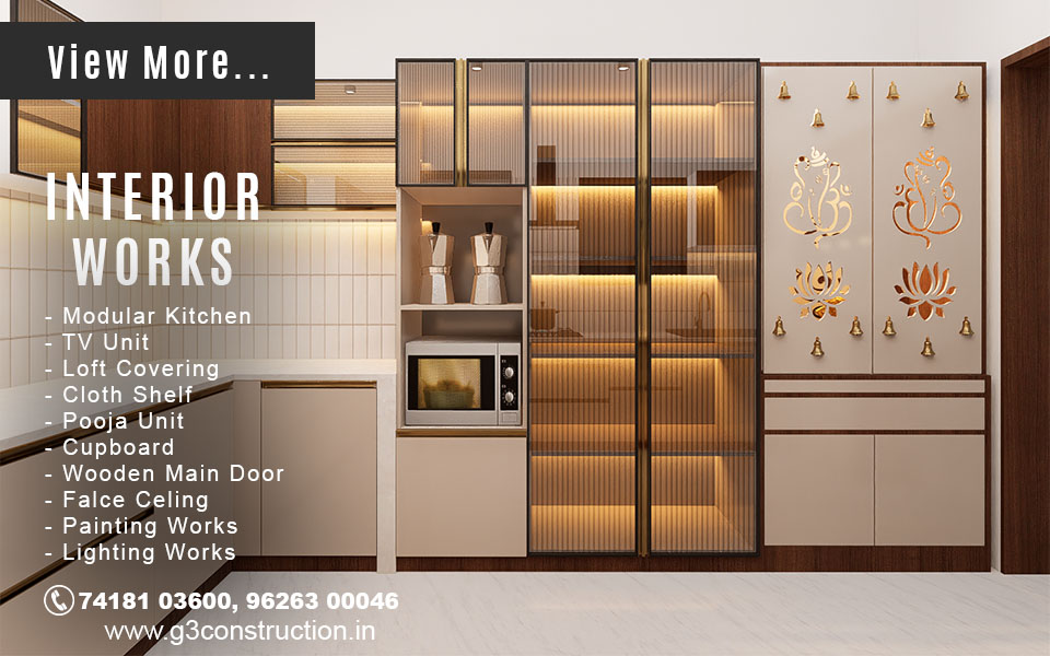 G3 Construction - Individual House, Duplex Villa, Apartment Construction Company in Chitlapakkam, Chennai.