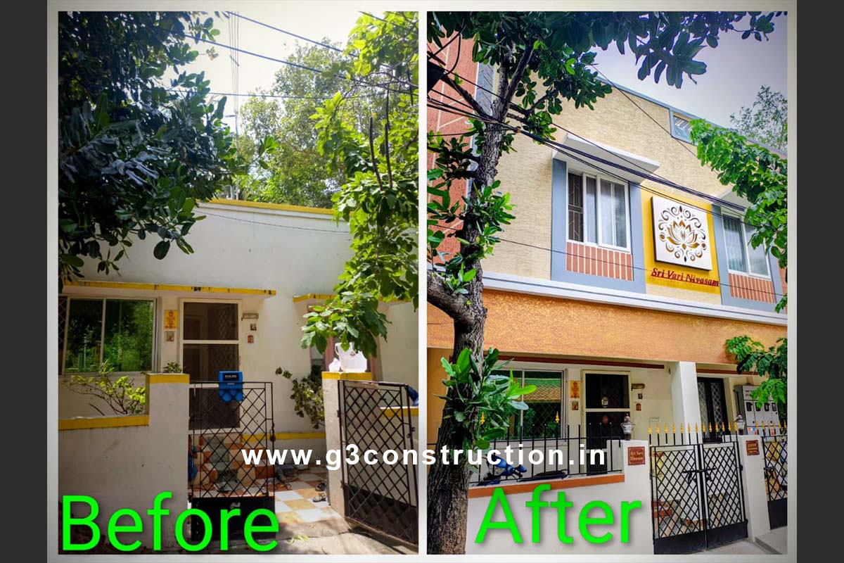 G3 Construction - Individual House, Duplex Villa, Apartment Construction Company in Chitlapakkam, Chennai.